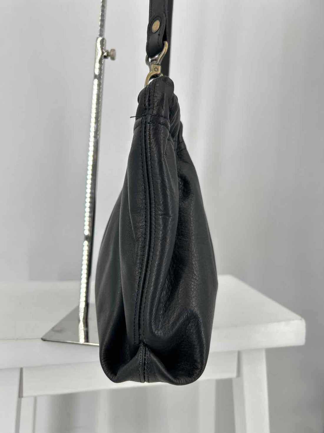 Parker Thatch Black Leather Shoulder