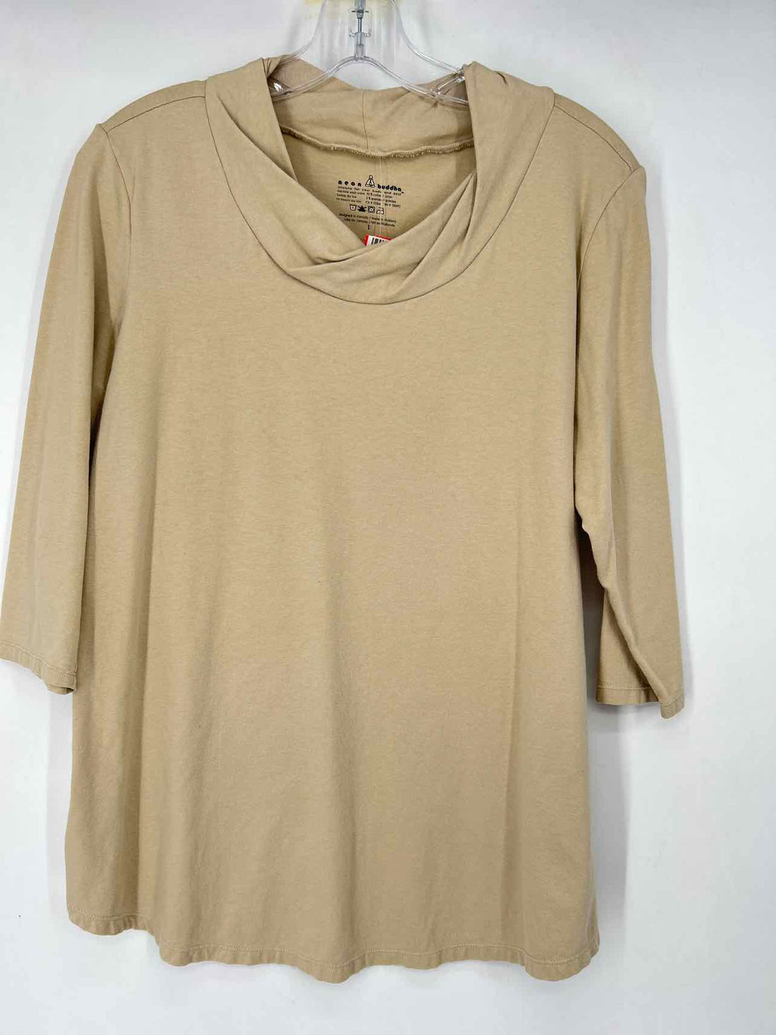 Neon Buddha Size L Beige Long Sleeve
