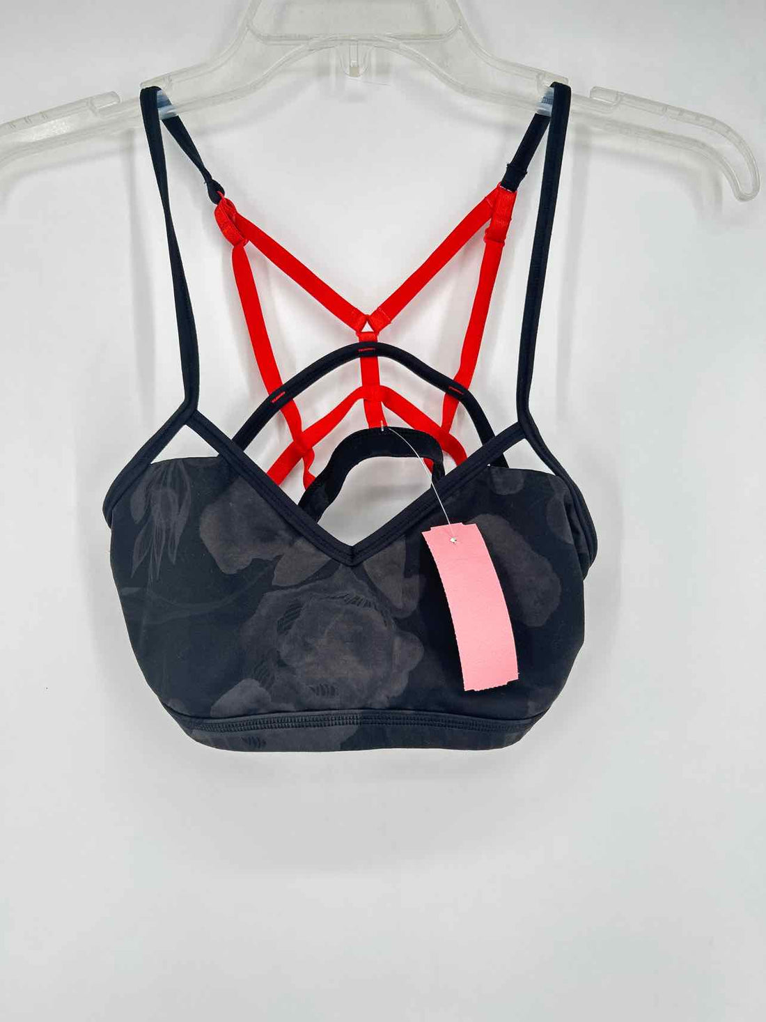 Lululemon Size 6 Neon Peach Active Sports Bras
