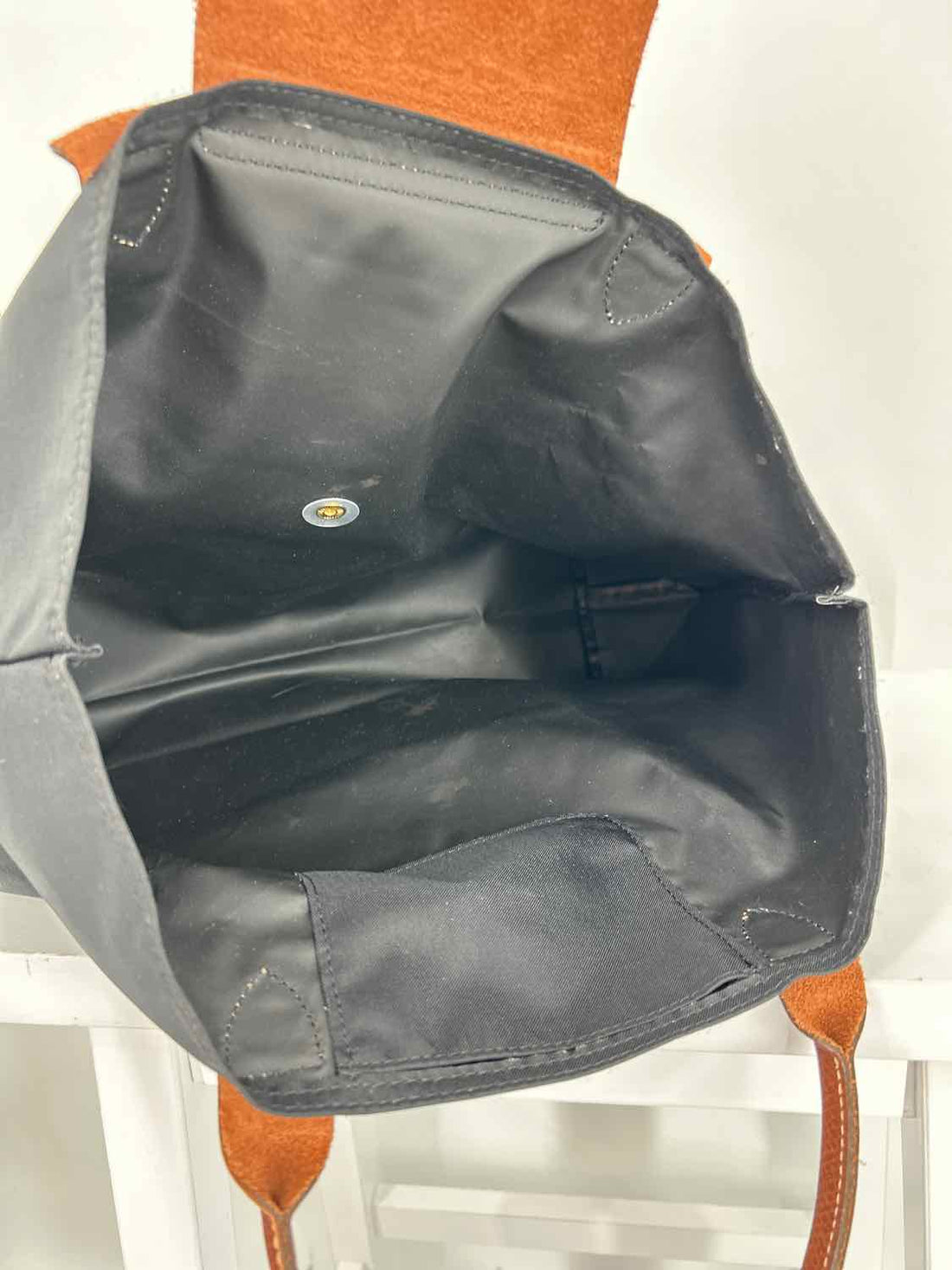 LongChamp Black Foldable Tote