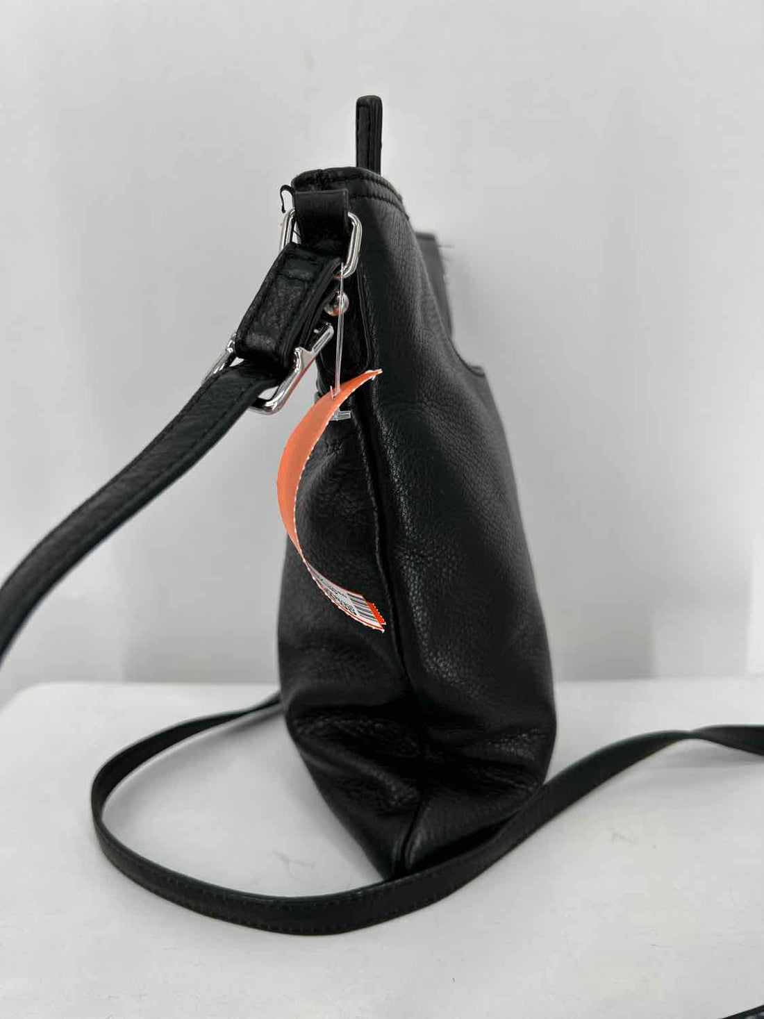 Margot Split Pocket Black Crossbody