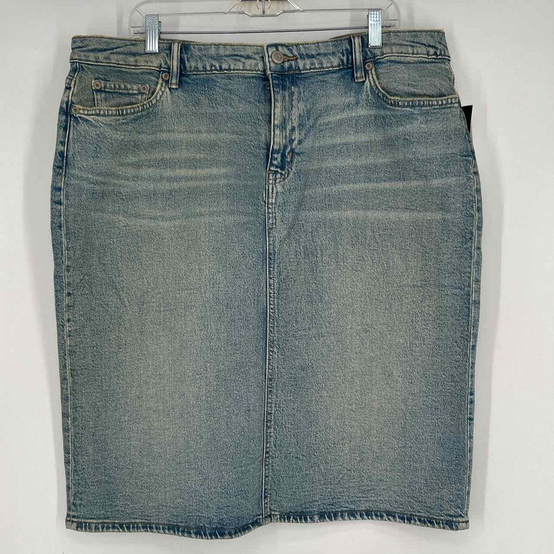 Lauren Ralph Lauren Size 16W Washed Denim NWT Skirts