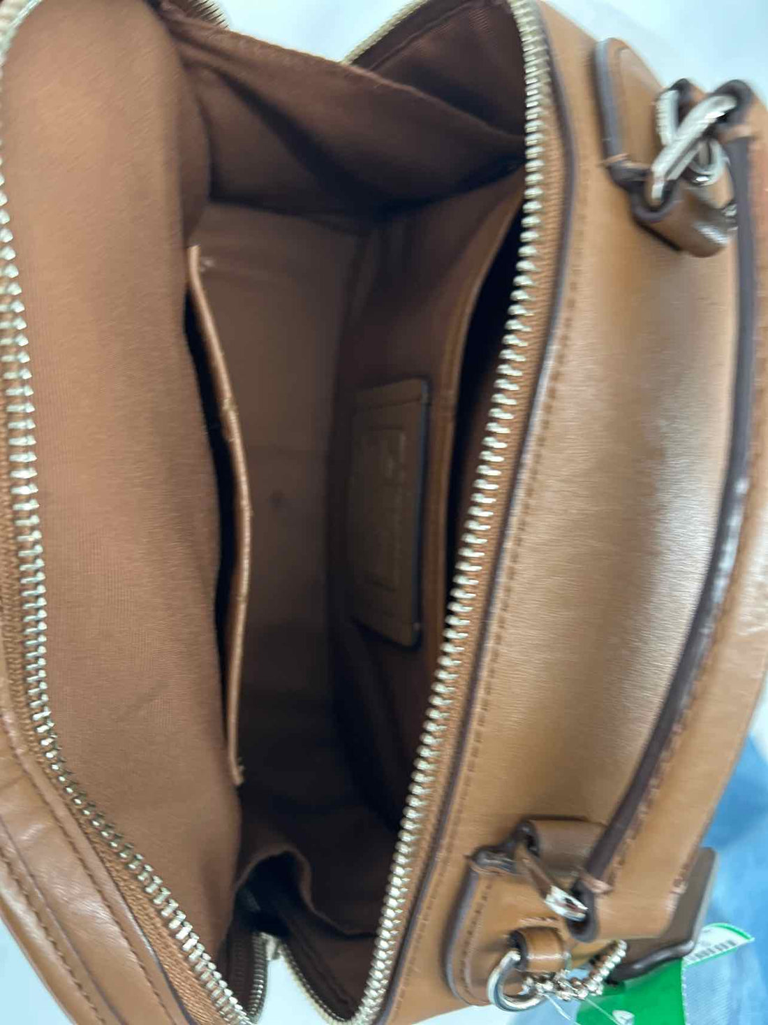 Coach Brown Smooth Leather As Is Purse