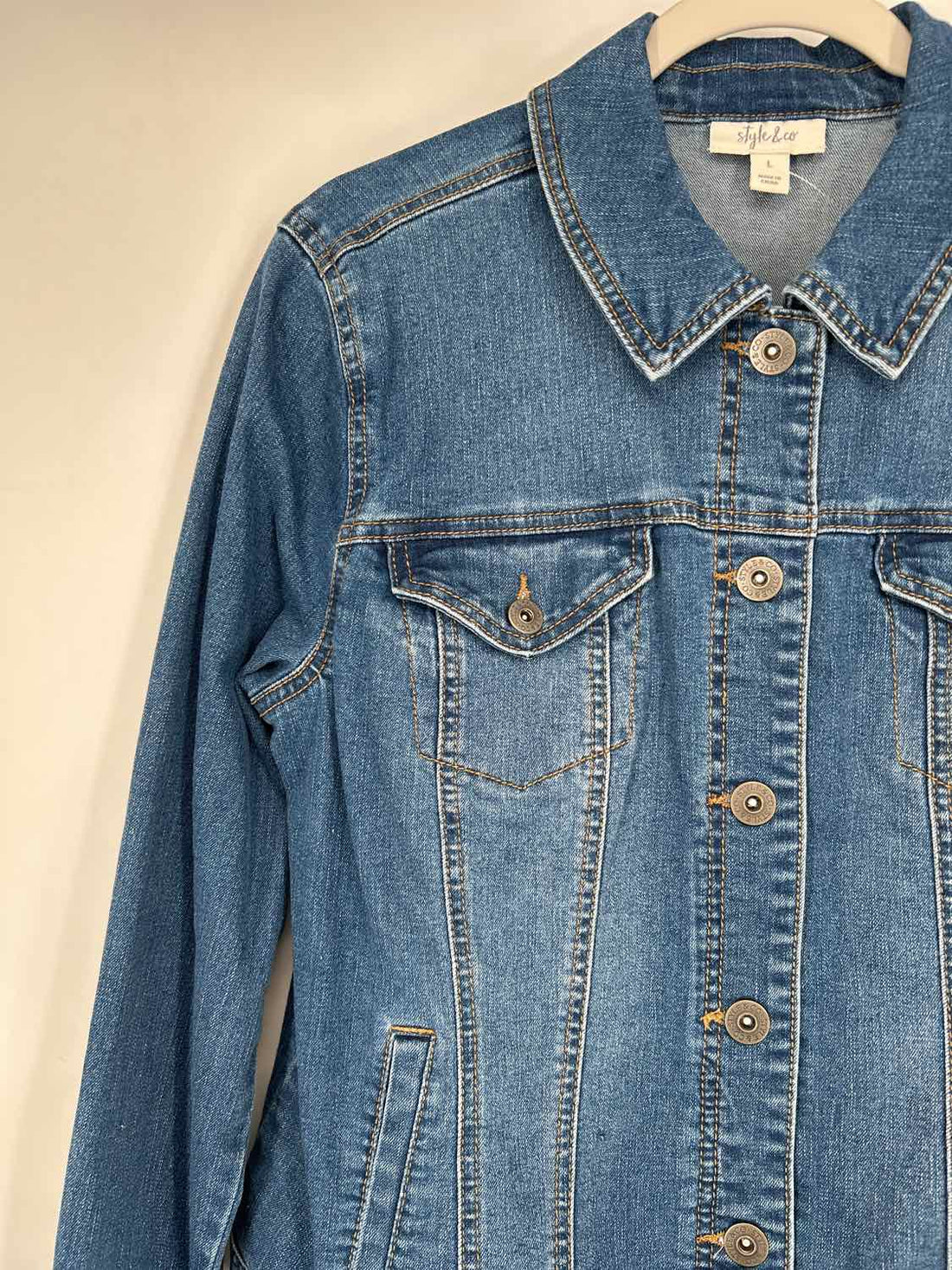 Style & CO. Size L Denim Jacket