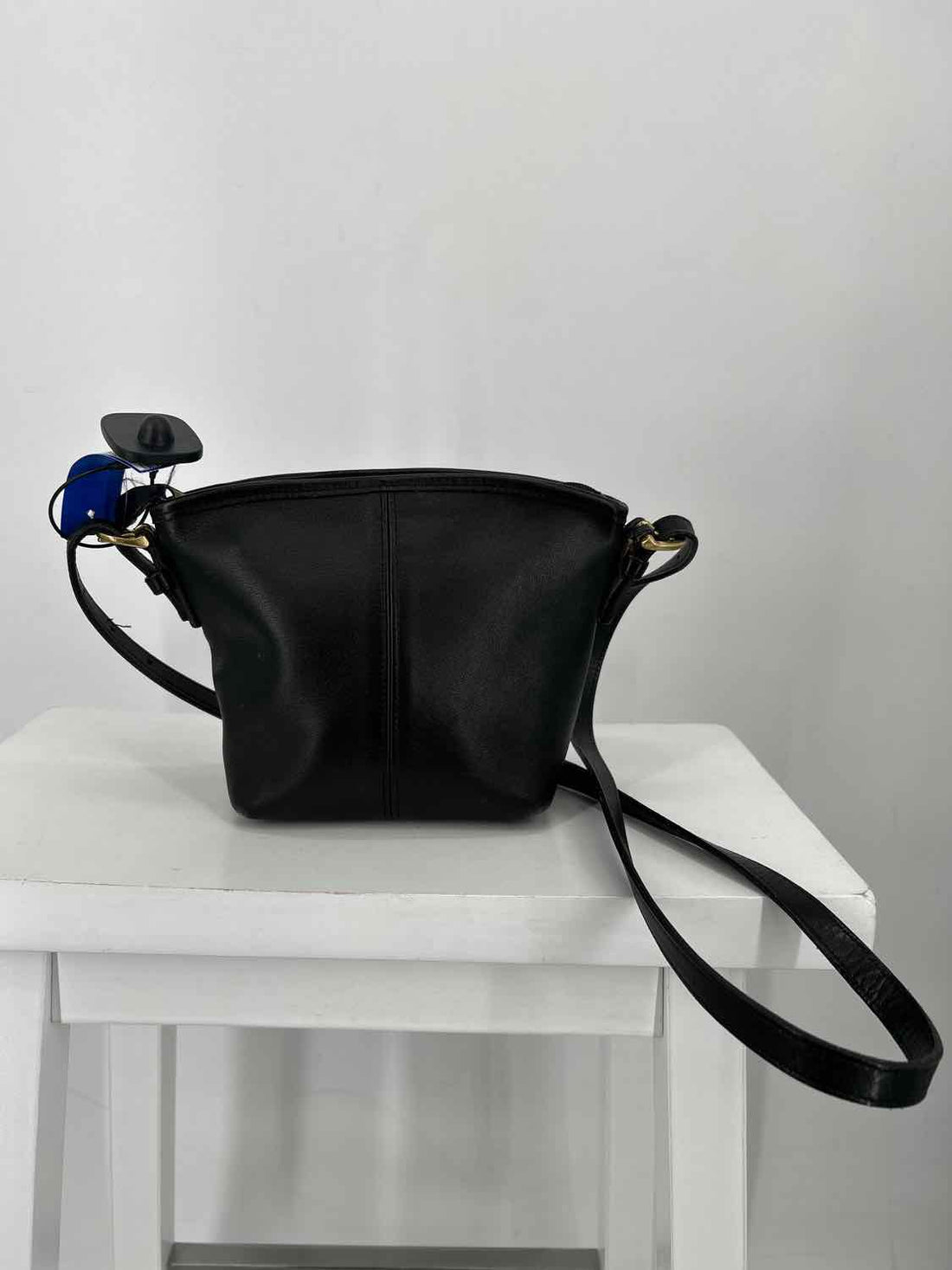 Coach Black Smooth Leather Crossbody