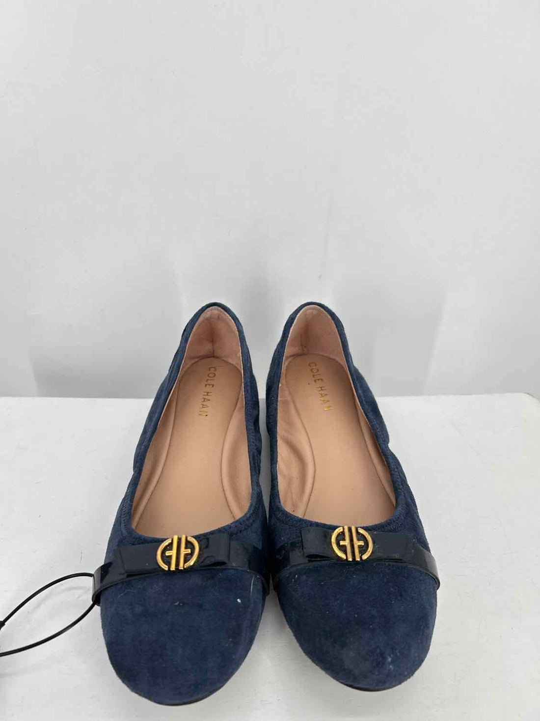 Cole Haan Women Size 8 Navy Genuine Leather Flats