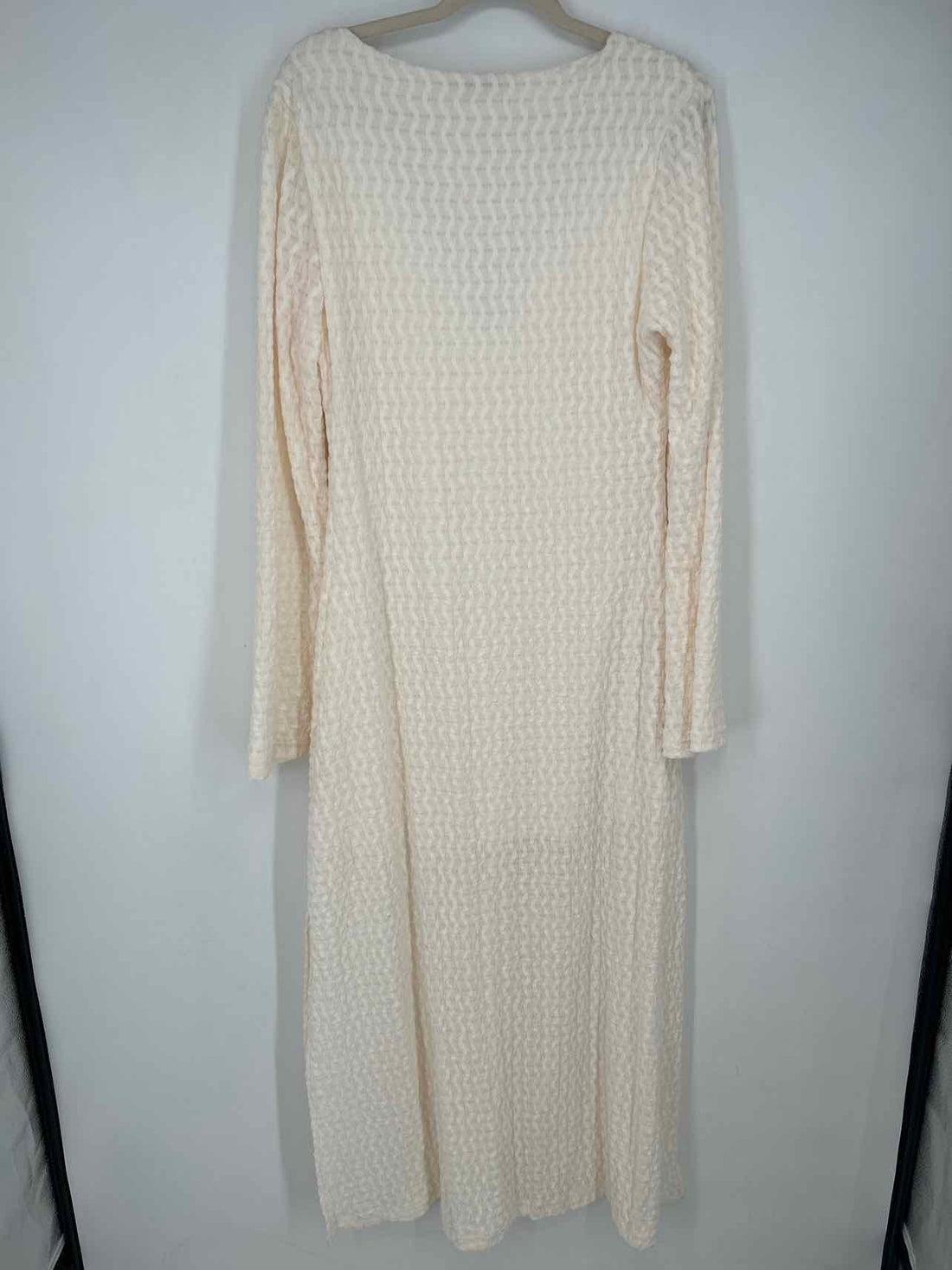 Dress Forum L Ivory Textured New Boutique Dress b