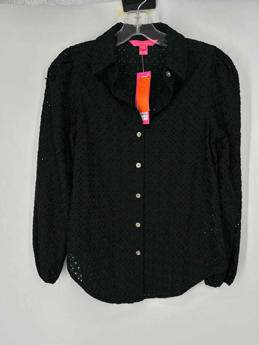 Lilly Pulitzer XXS Black Eyelet NWT Lilly Pulitzer Top