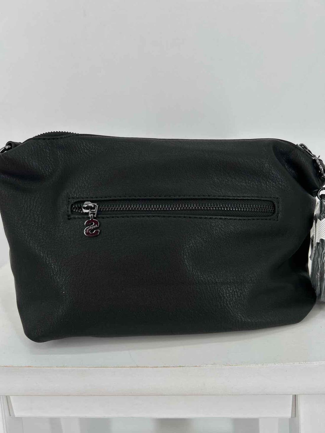 Desigual Black Faux Leather New WO Tags Crossbody