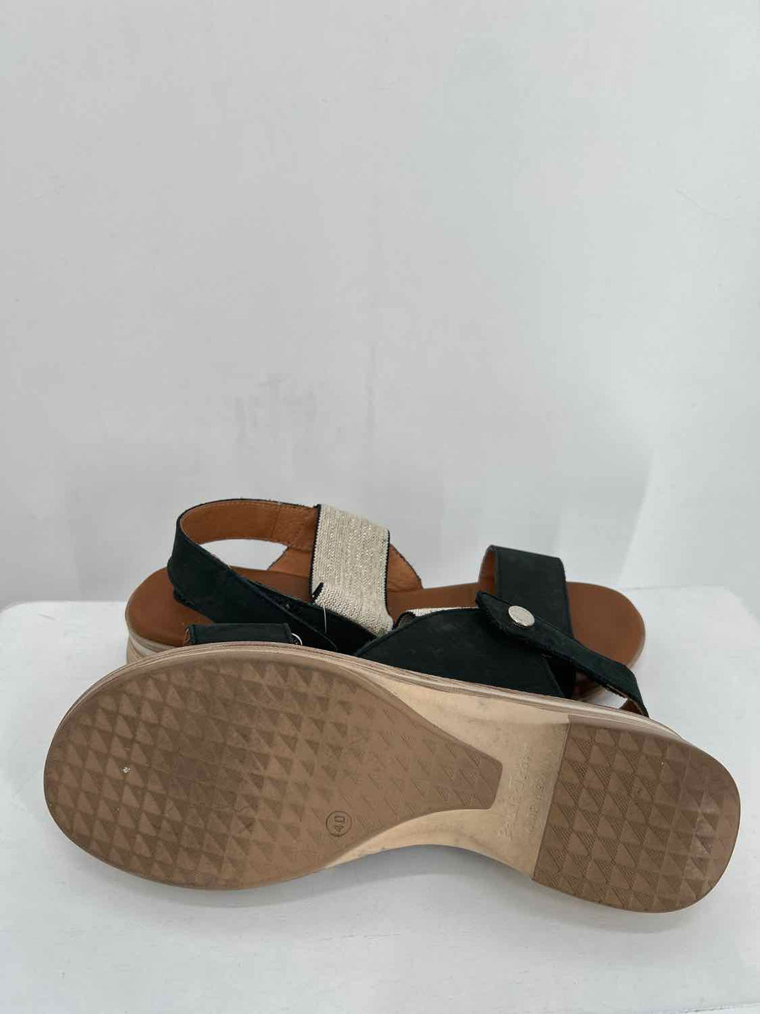 Paula Urban Women Size 40 Black Sandals