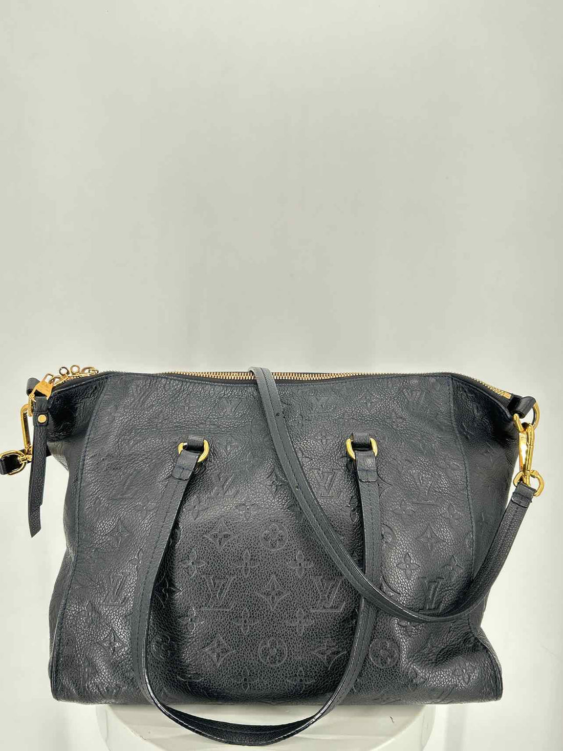 Louis Vuitton Monogram Empreinte Lumineuse PM Dark Navy Satchel