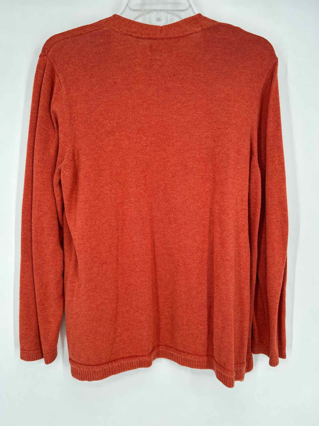 Croft & Barrow Size XL Burnt Orange Cardigan