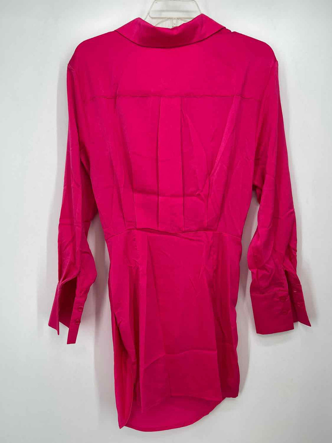 Edit by Nine Size M Hot Pink Satin NWT Dress