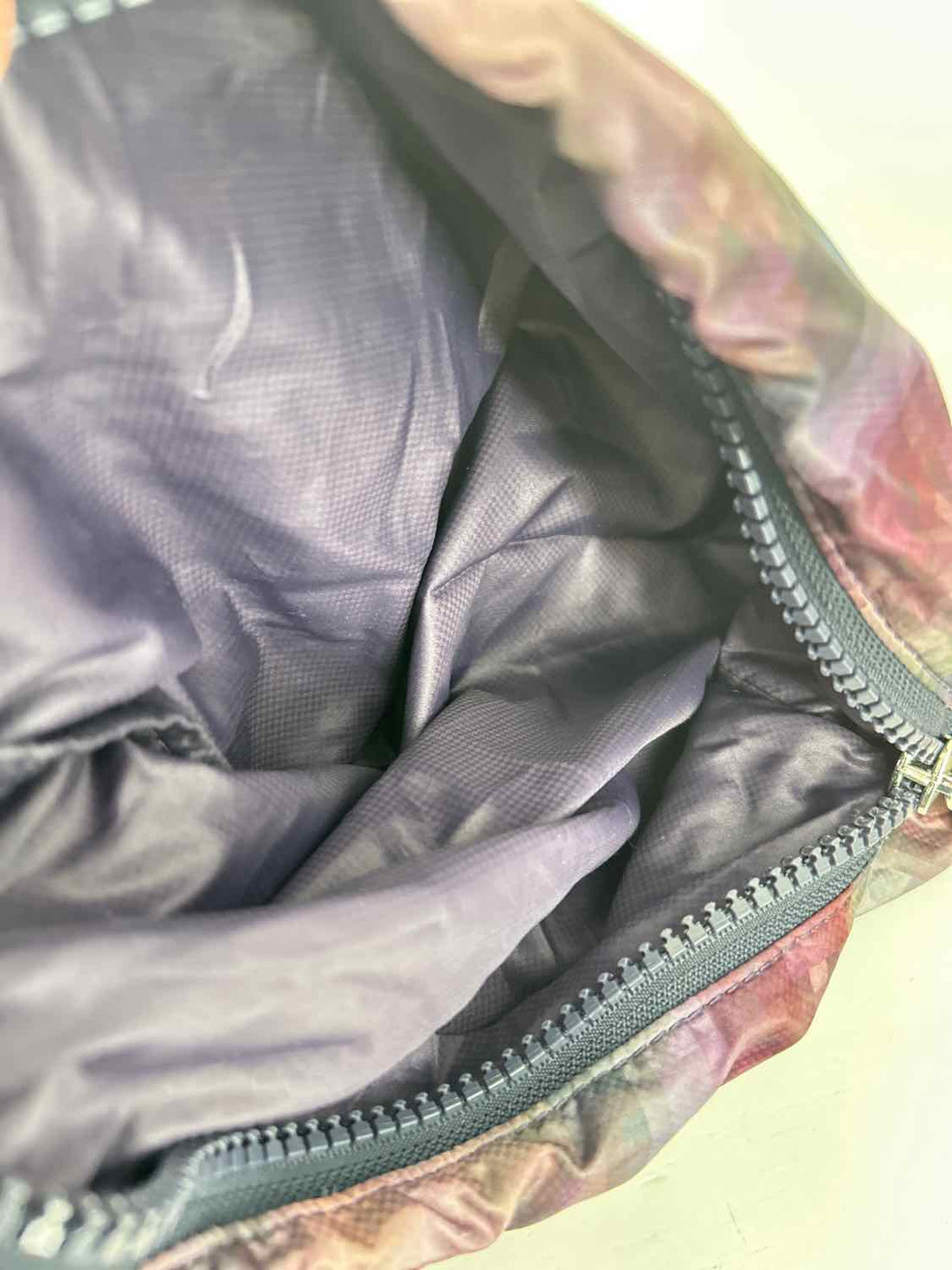 MZ Wallace Purple Pixel Quilted Nylon Tote