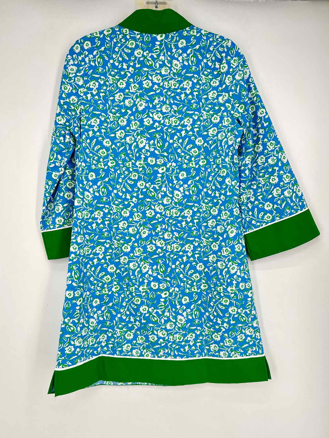 Mary Square Size S Blue & Green Floral NWT Dress
