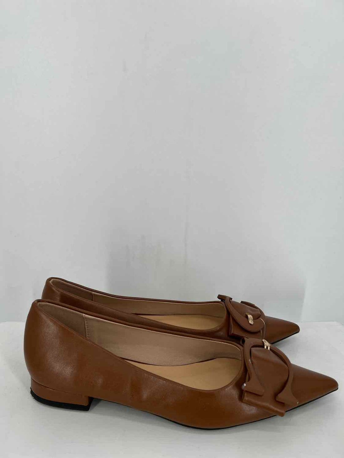 C. Paravano Women Size 38 Brown Flats