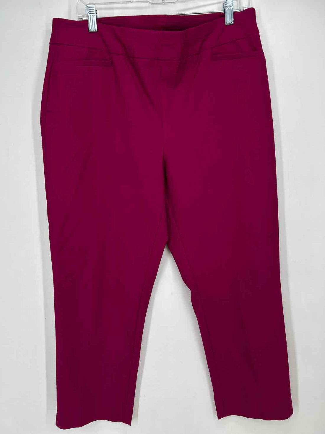 Chicos Size 2(12) Magenta Pants