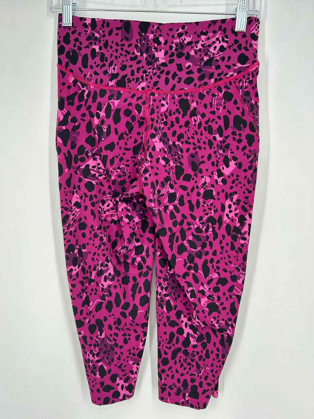 Lululemon Size 8 Purple Leopard Active Leggings