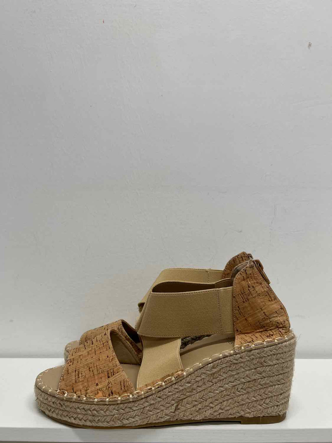 Good Choice Women Size 10 Cork Espadrilles Wedges