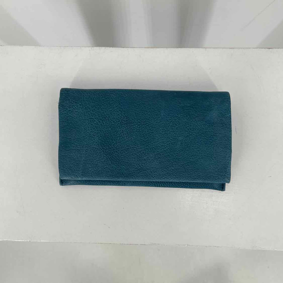 Latico Blue Leather Pre Owned Wallet