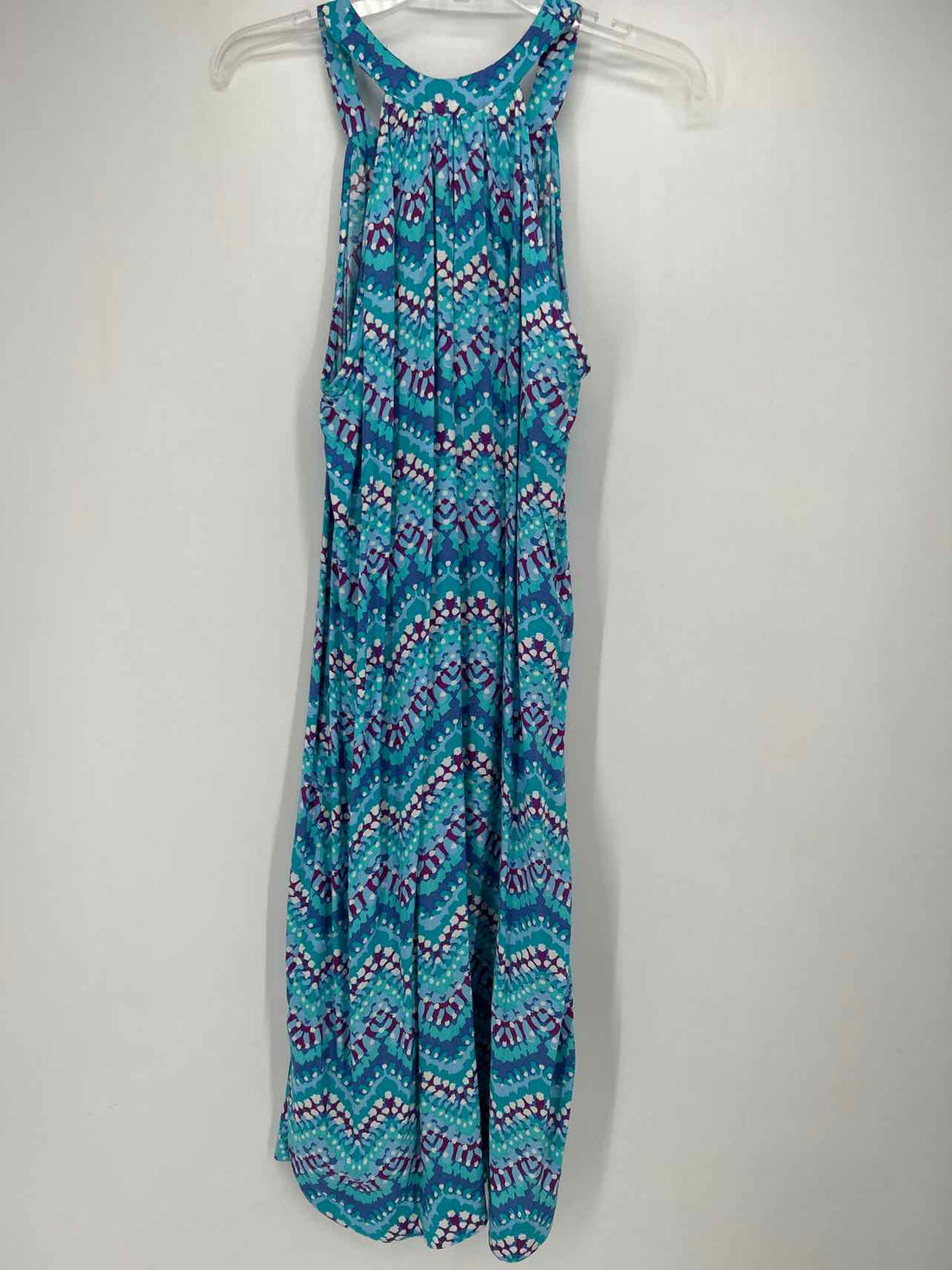 Escapada Size L Blue Print Dress