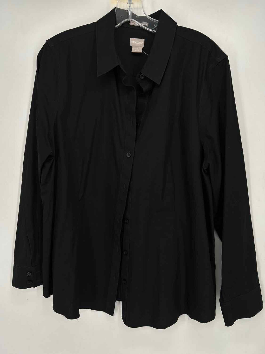 Chicos Size 3(XL) Black Long Sleeve