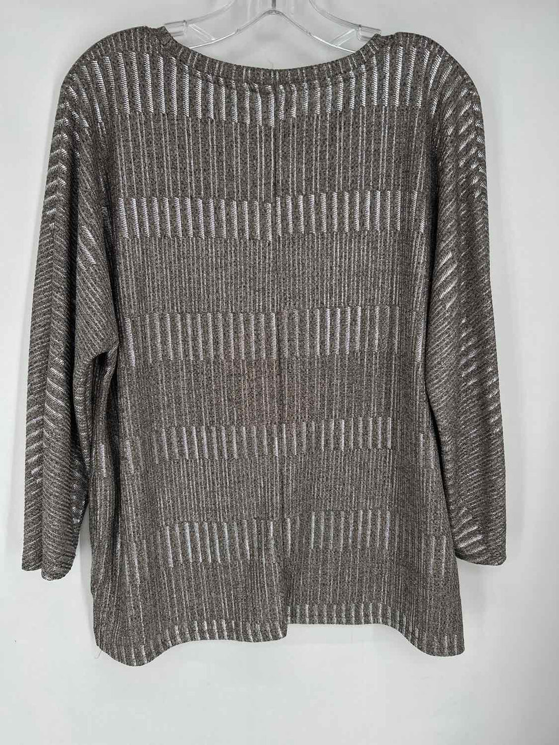 Chicos Size 2 Gold Long Sleeve