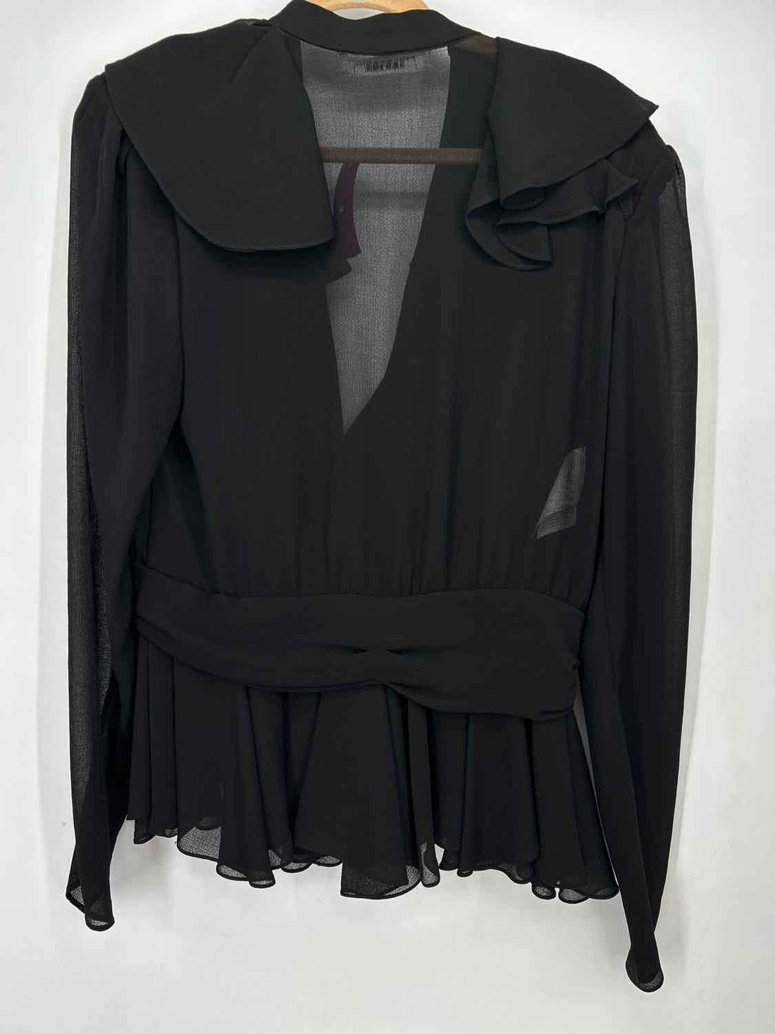 Philosophy Di Alberta Ferretti Size 10 Black Long Sleeve