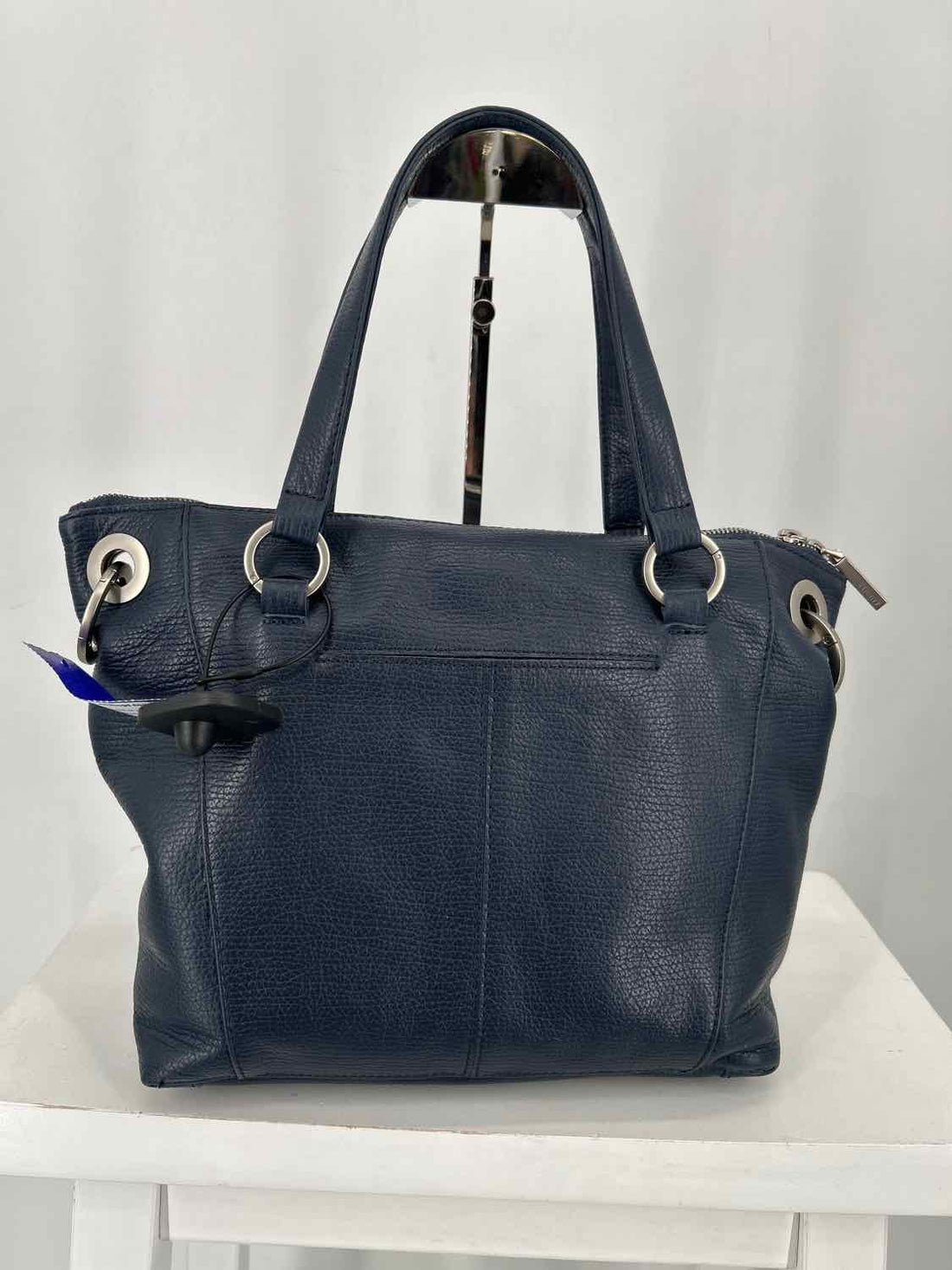 Hammitt Navy Leather Satchel