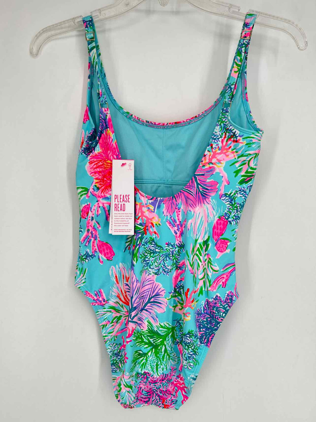 Lilly Pulitzer 2 Light Blue Print NWT Lilly Pulitzer Swimsuit