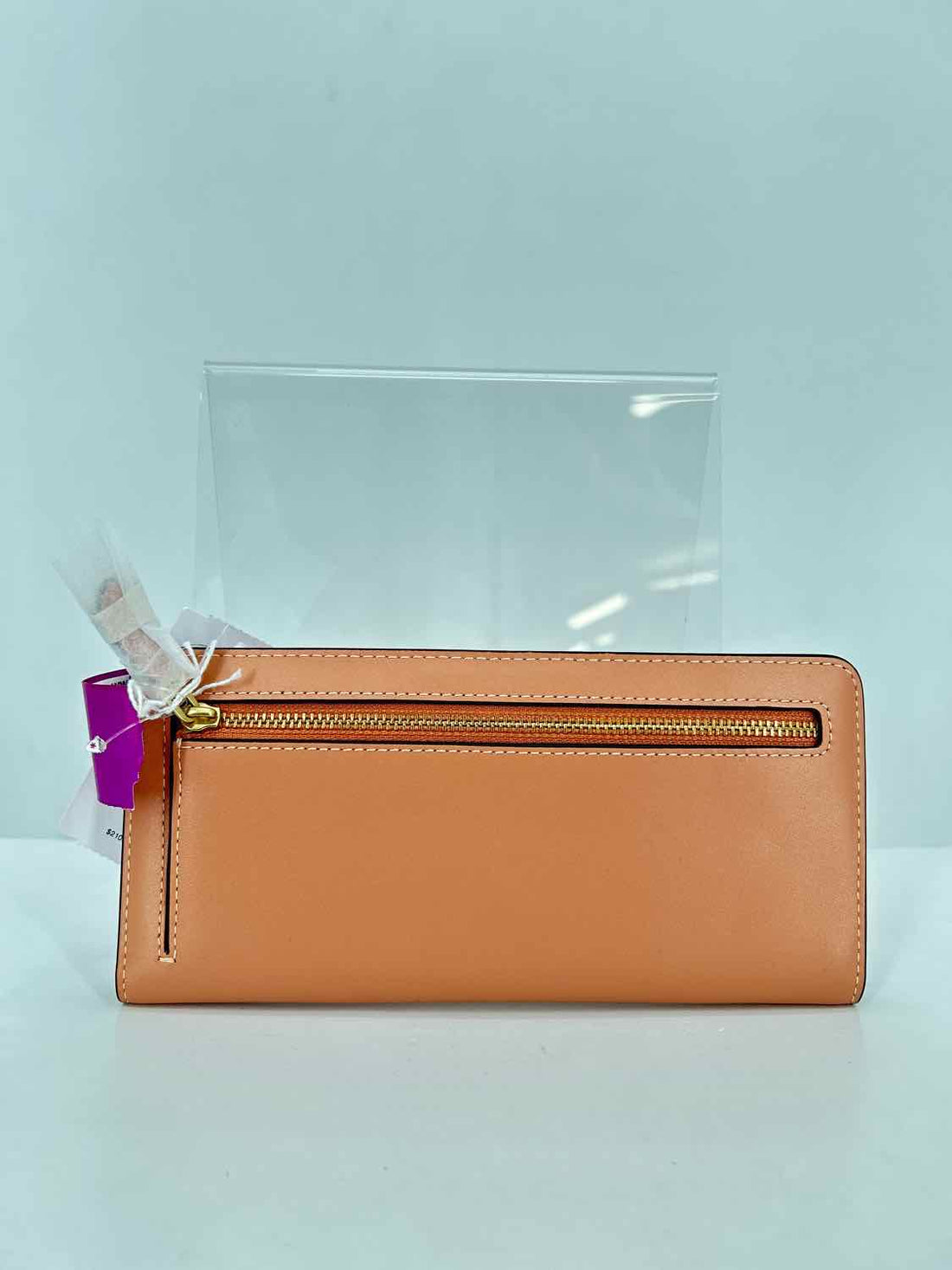 Coach Peach Leather NWT Wallet
