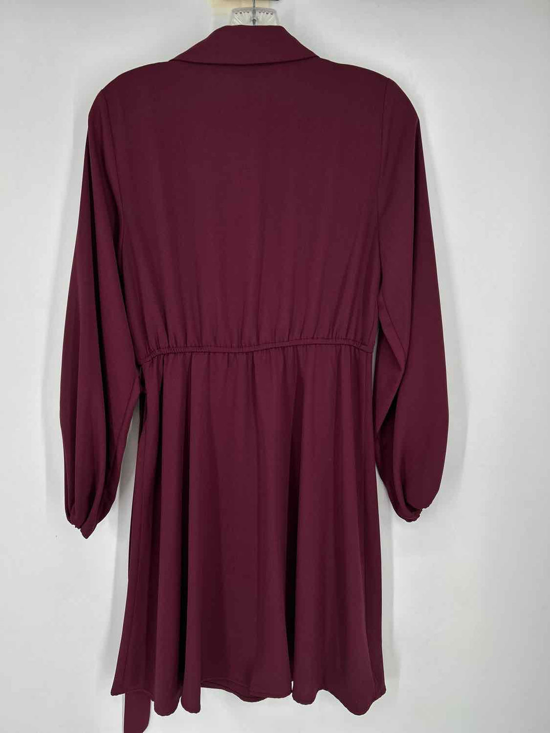 Halogen Size XS Purple Long Sleeve Dress