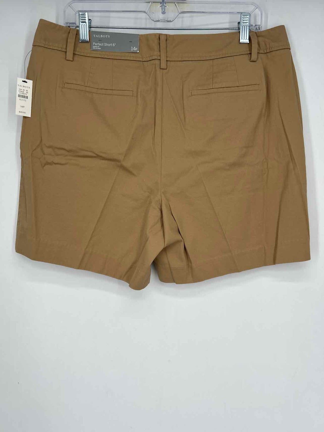 Talbots Size 14P Tan NWT Shorts