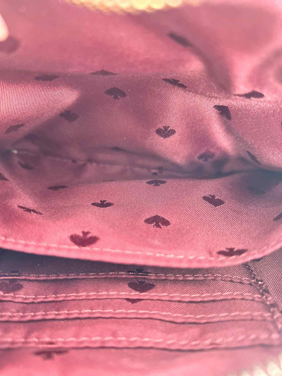 Kate Spade Pink Pebbled Leather Good Shoulder