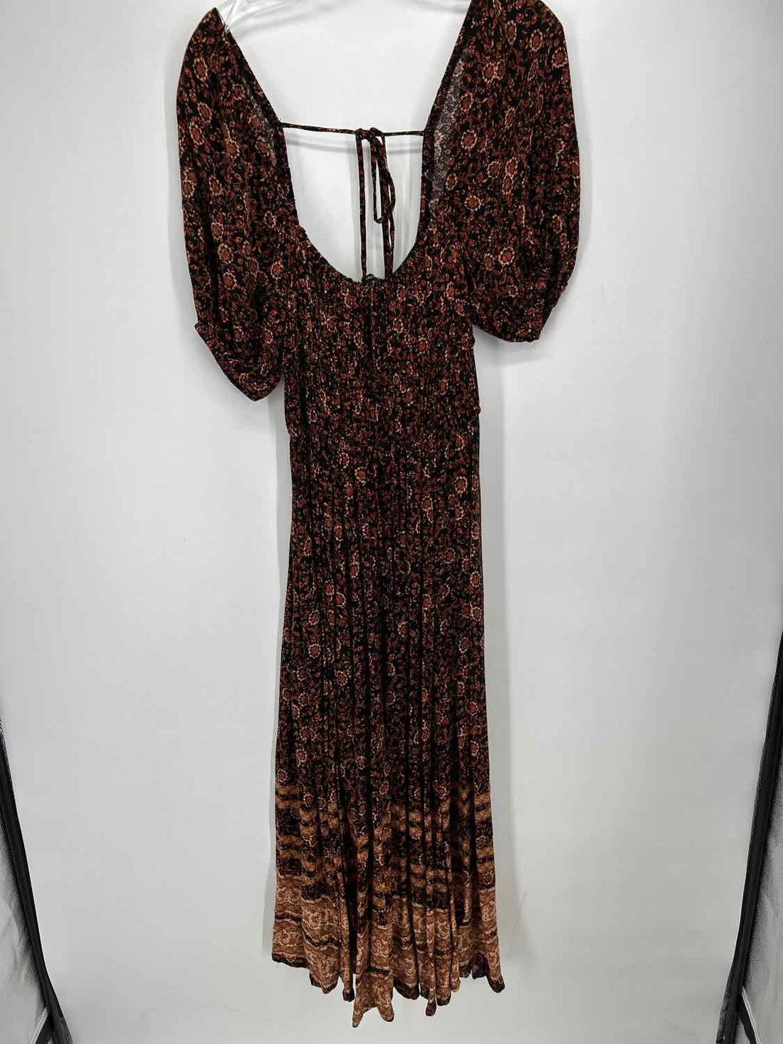 Olivaceous S Black & Orange Floral NWT Boutique Dress