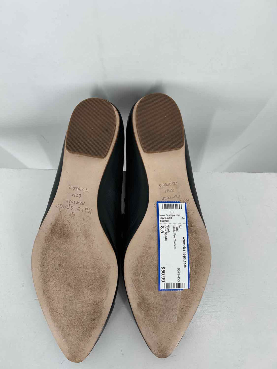 Kate Spade Women Size 8.5 Black Flats