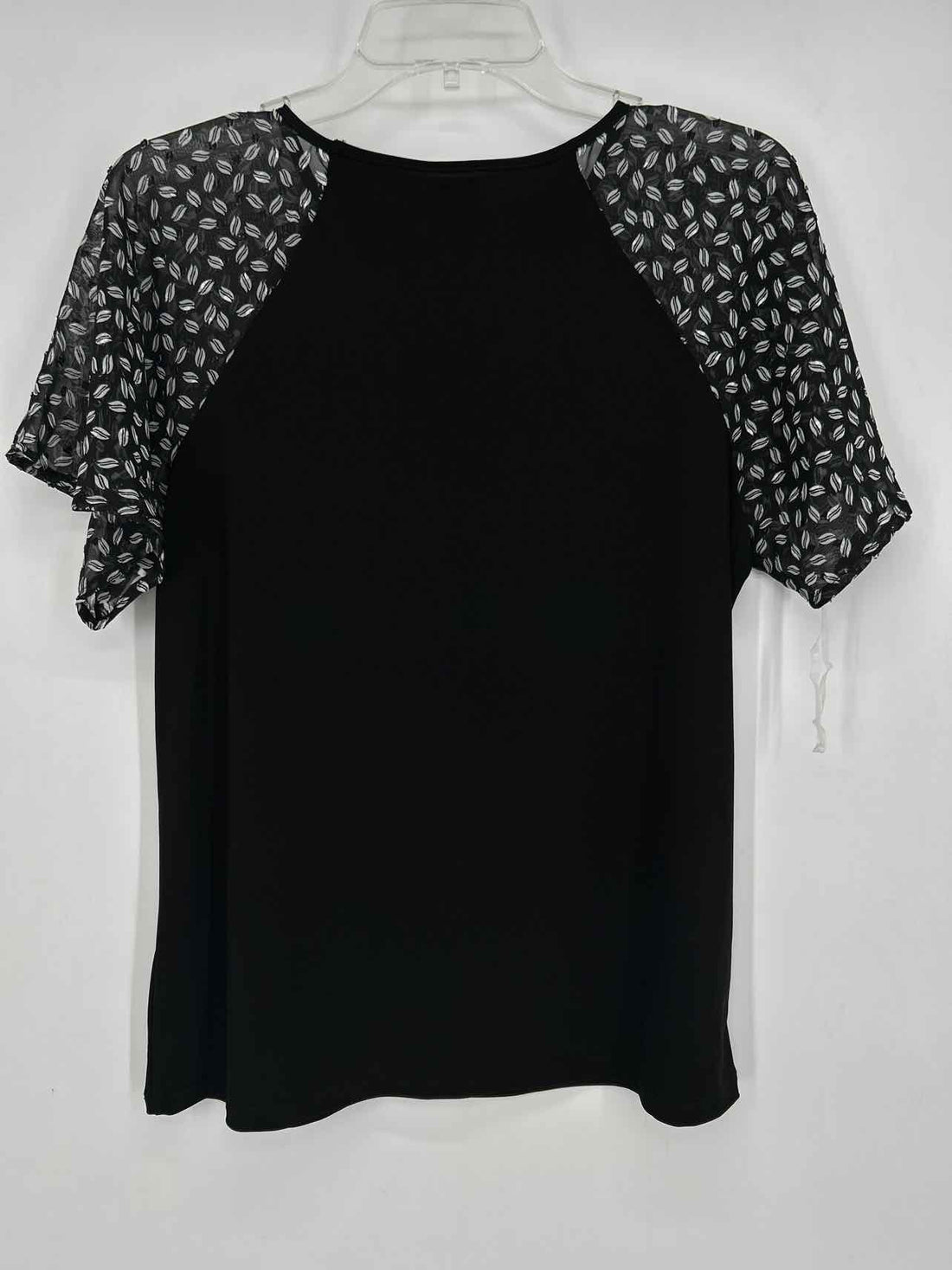Anne Klein Size S Black NWT Short Sleeve