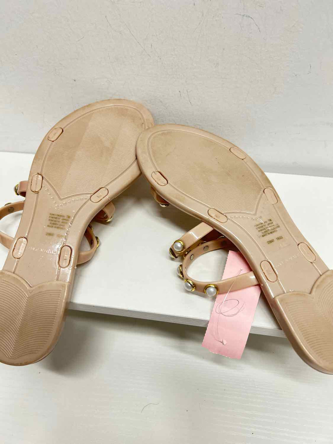 Steve Madden Women Size 7 Blush Jelly Sandals