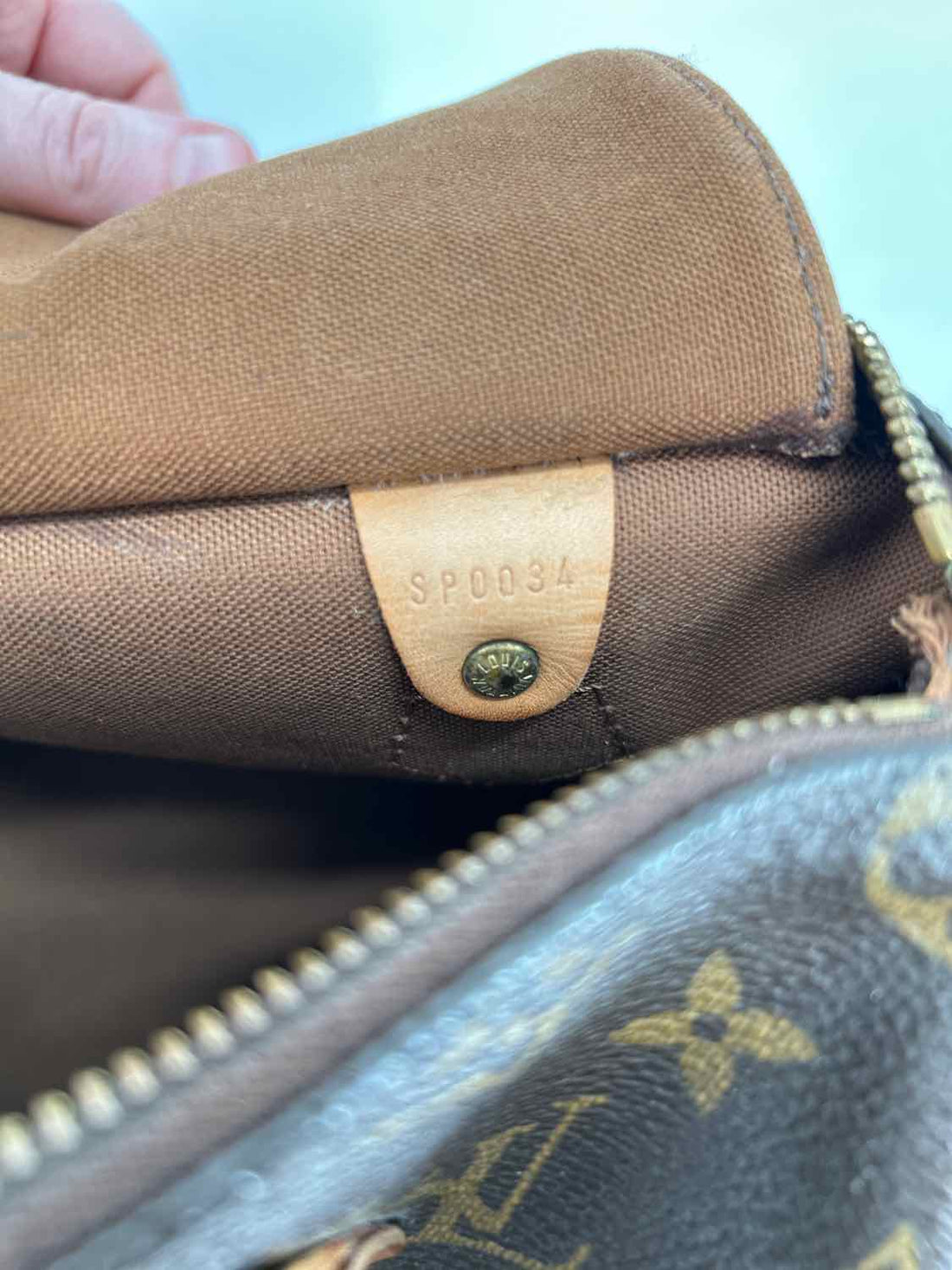Louis Vuitton Speedy 25 Brown Monogram Tote