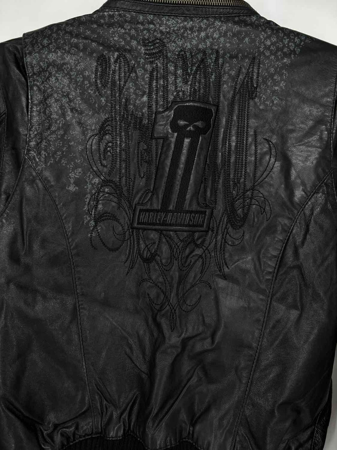 Harley Davidson Size M Black Leather Jacket