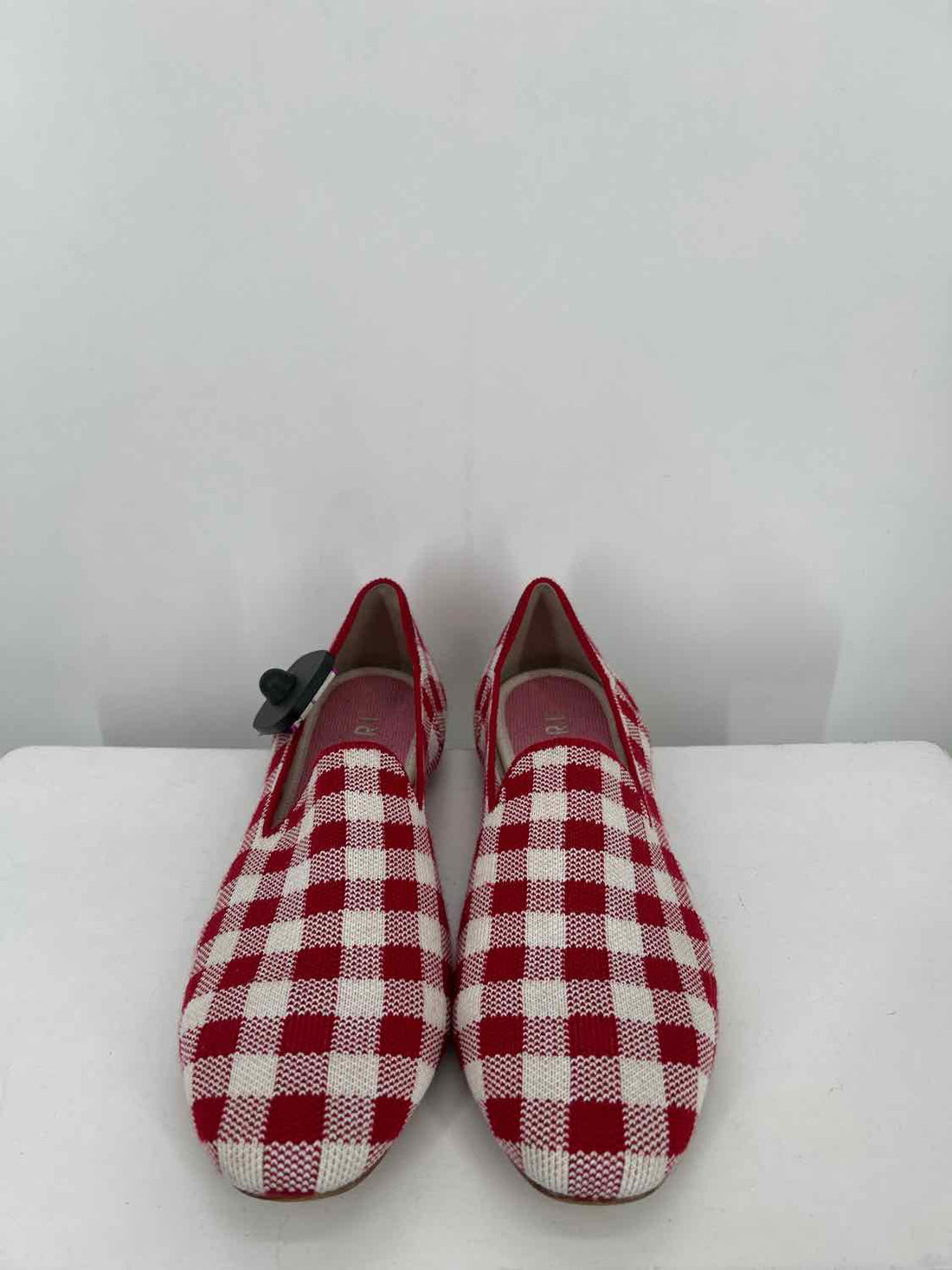 Rothys Women Size 8.5 Red & White Limited Edition Loafers