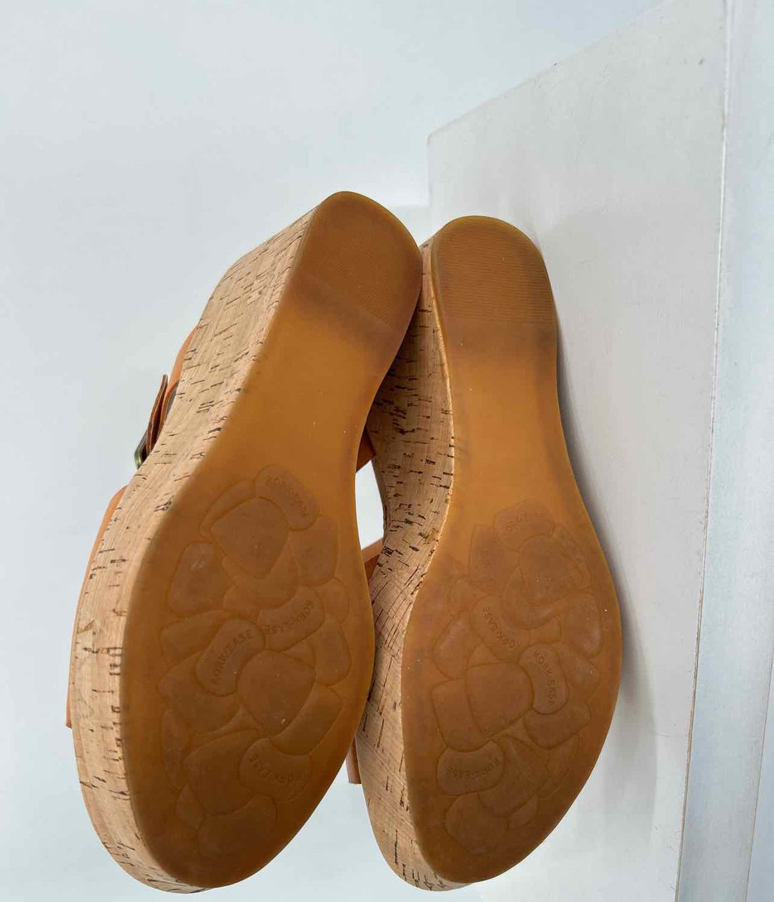 Kork Ease Women Size 10 Cognac Cork Wedges
