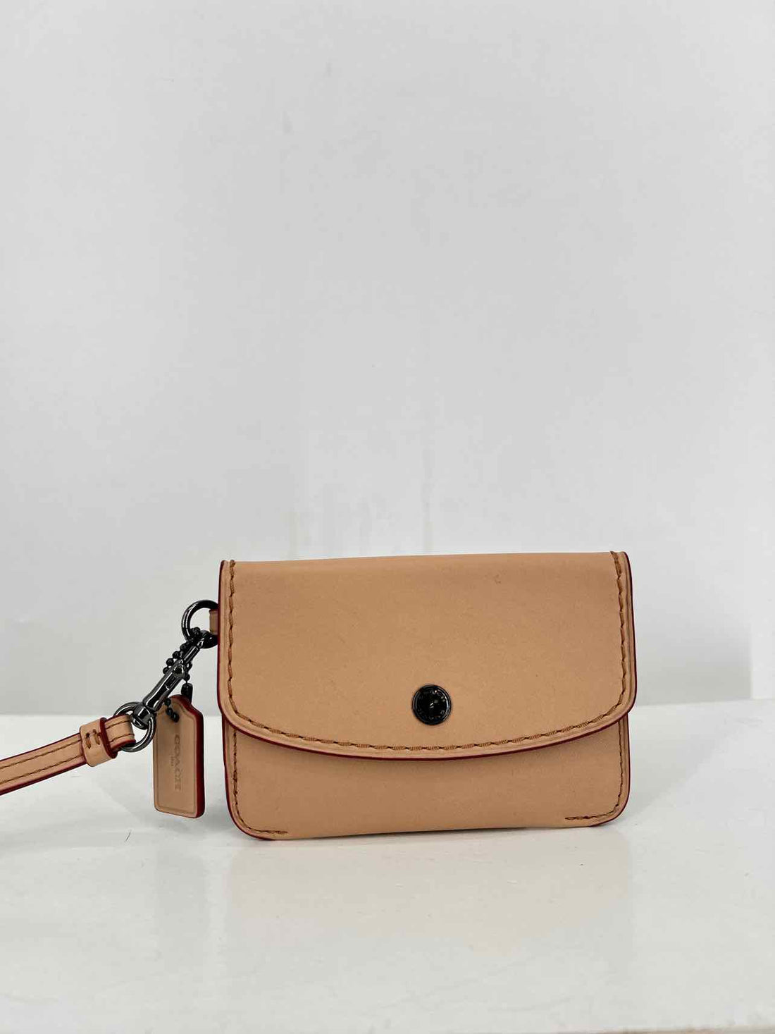 Coach Tan Leather Wallet