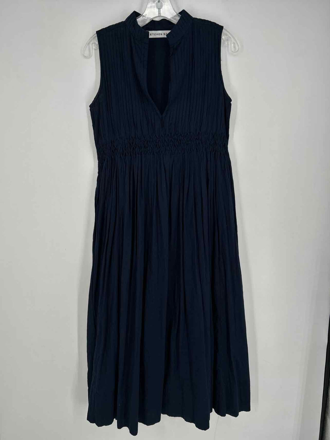 Gretchen Scott Size XS Navy Sleeveless Dress