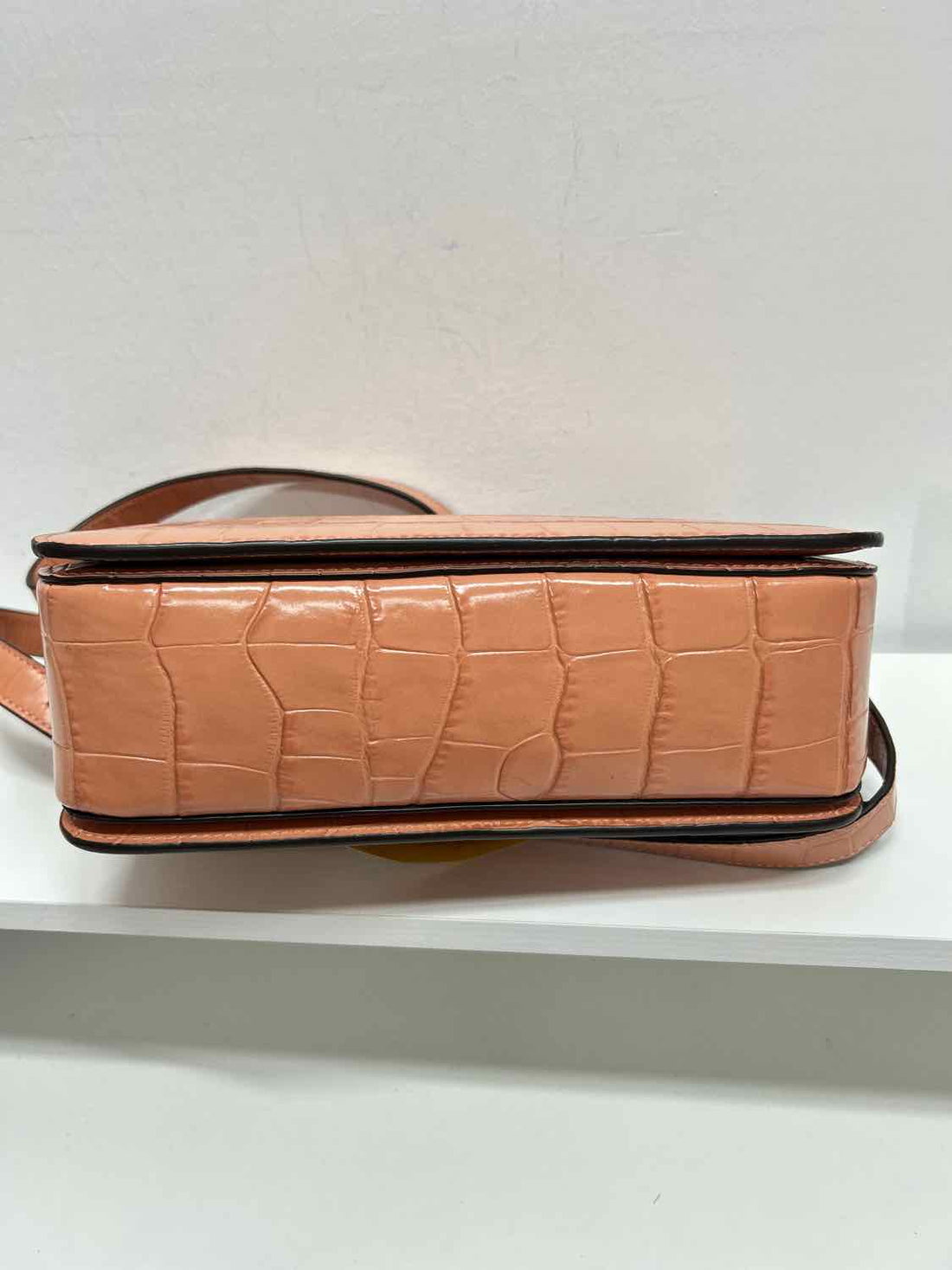 Coach Coral Embossed Croc NWT Shoulder