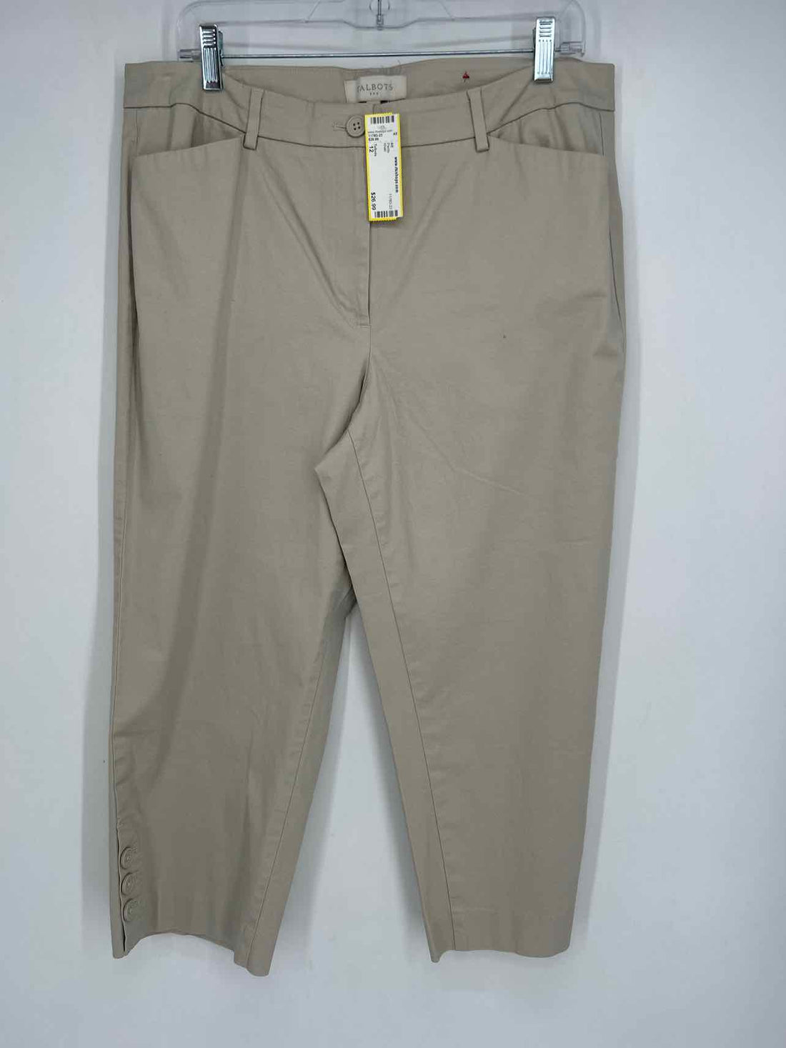 Talbots Size 12 Khaki Pants