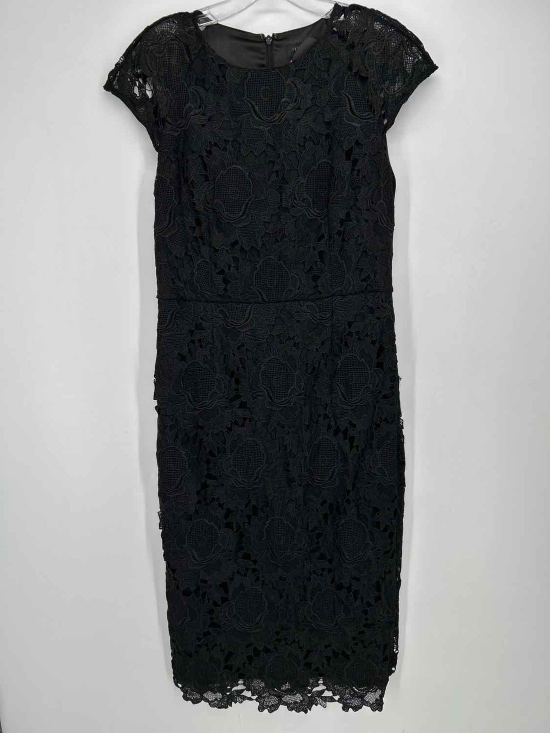 Ted Baker Size 4 Black Lace Dress