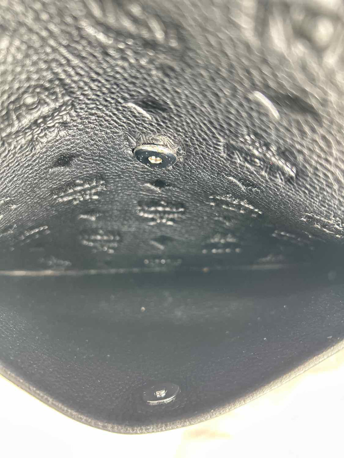 MCM Black Leather Pre Owned LUXURY