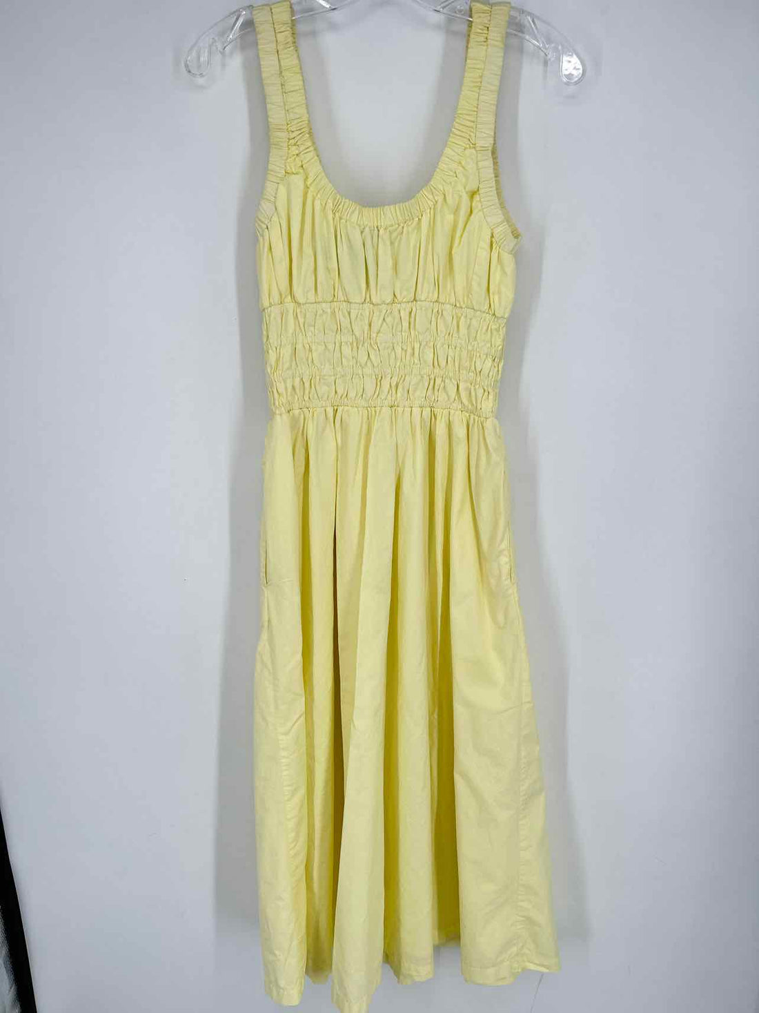 Loft Size 2P Yellow Sleeveless Dress