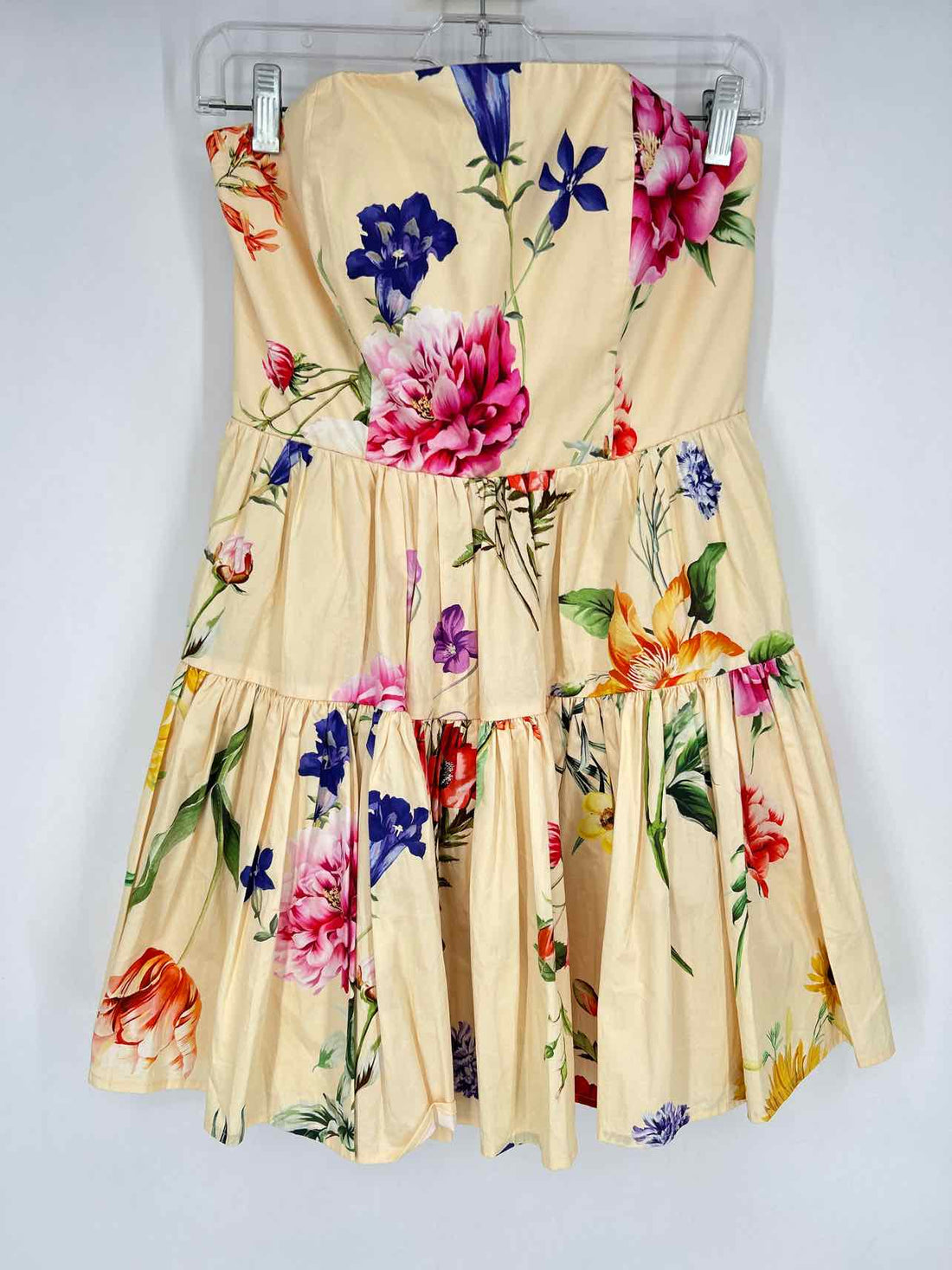 Express Size 6 Yellow Floral NWT Dress